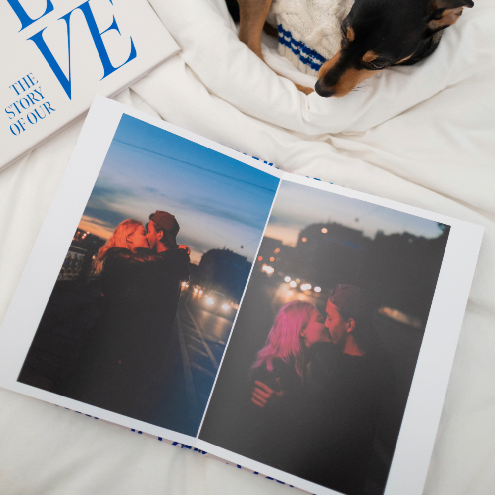 Álbum Flex Quadrado 20 x 20 cm inspiração 2